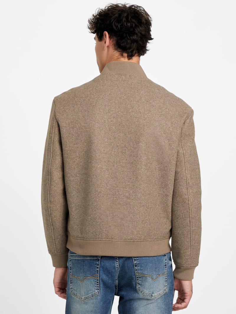 Alonzo Full-Zip Biker Jacket | GUESS Factory