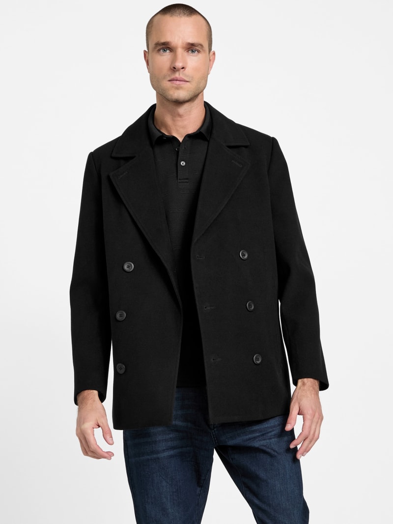 Jimmy Wool-Blend Coat | GUESS Factory