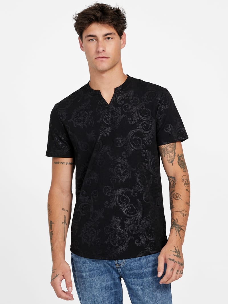 Paulie Knit Tee | GUESS Factory