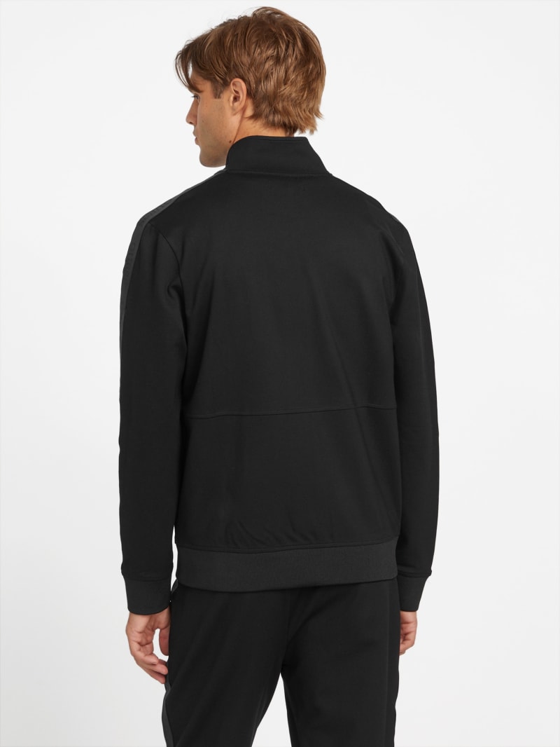 Genaro Logo-Tape Zip Jacket | GUESS Factory