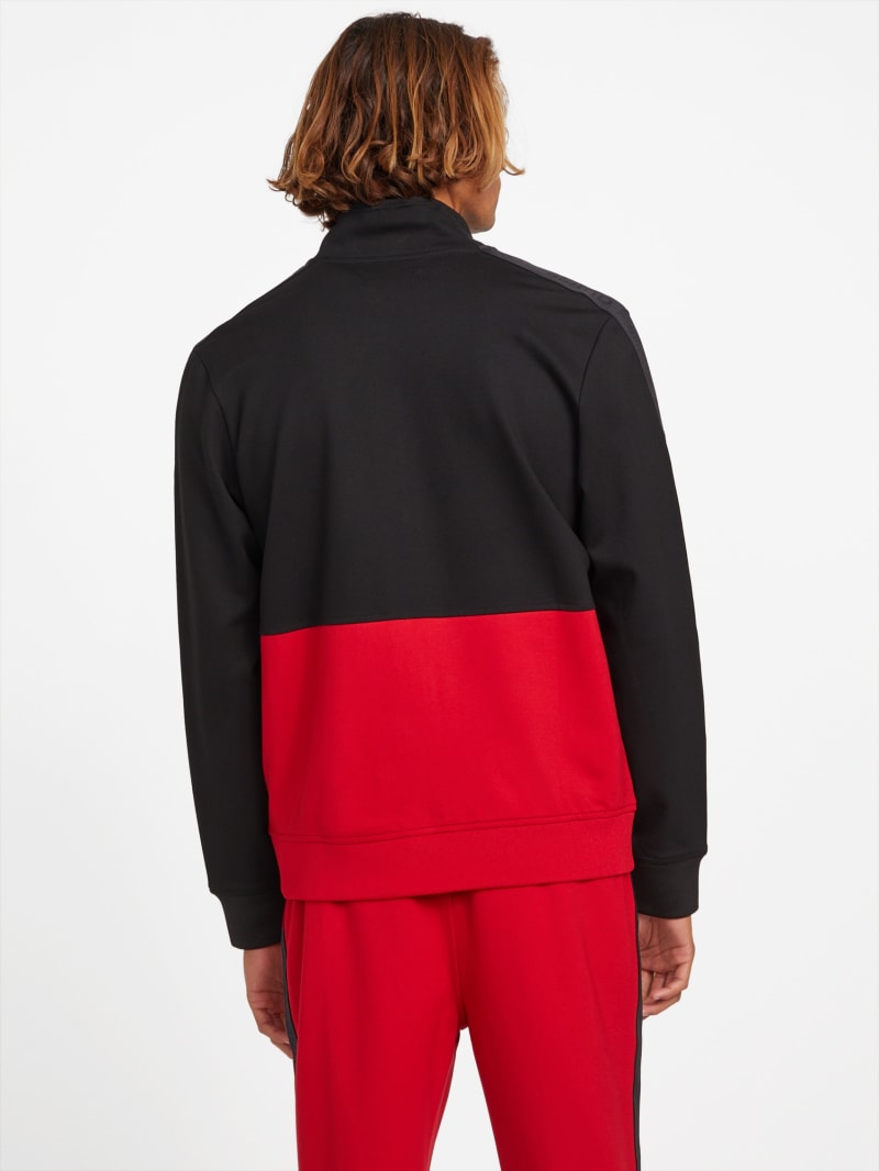 Genaro Color-Block Zip Jacket | GUESS Factory