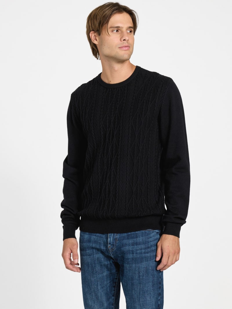 Beltran Fisherman Sweater | GUESS Factory