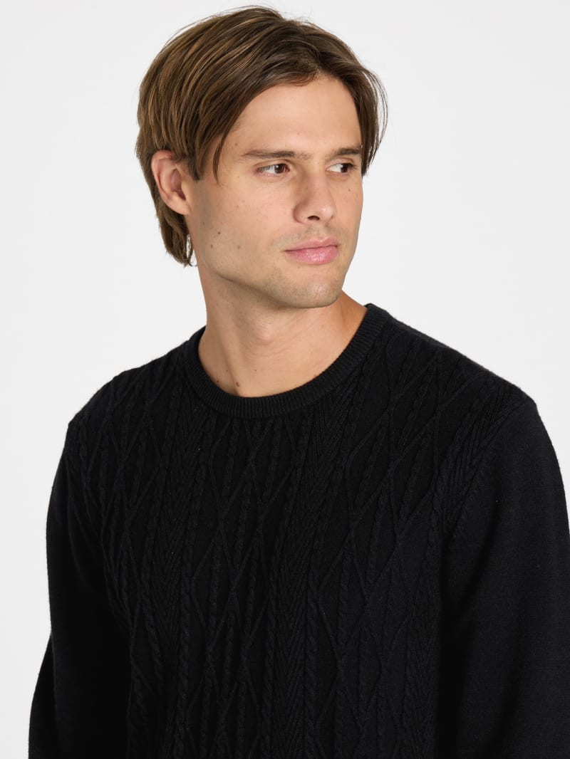 Beltran Fisherman Sweater | GUESS Factory