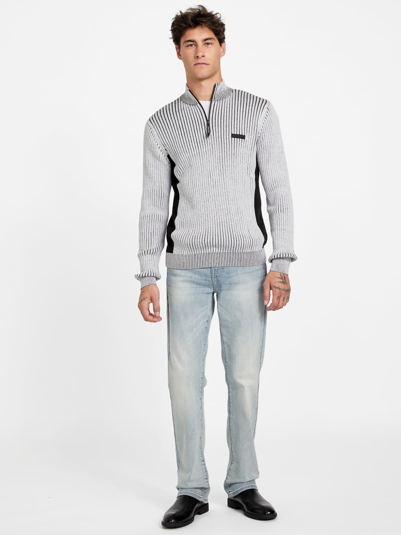 Eco Camilo Half-Zip Sweater | GUESS Factory