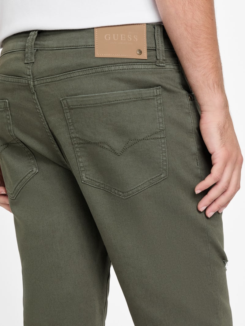 Clarke Destroyed Denim Shorts