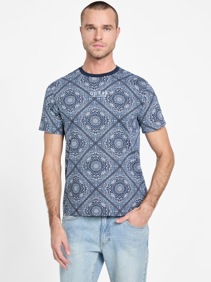 Eco Lee Bandana Tee | GUESS Factory