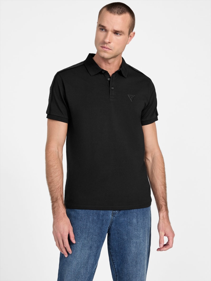 GHOSTGOLFGANG　BREAKING POLO TEE (BLACK) GHOSTGOLFGANG BREAKING POLO TEE (BLACK) GHOSTGOLFGANG BREAKING