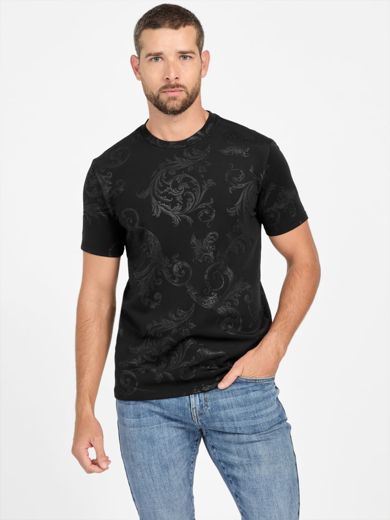 【riAndco】[W] Framily Tee W/G Victor Baroque Tee | GUESS Factory