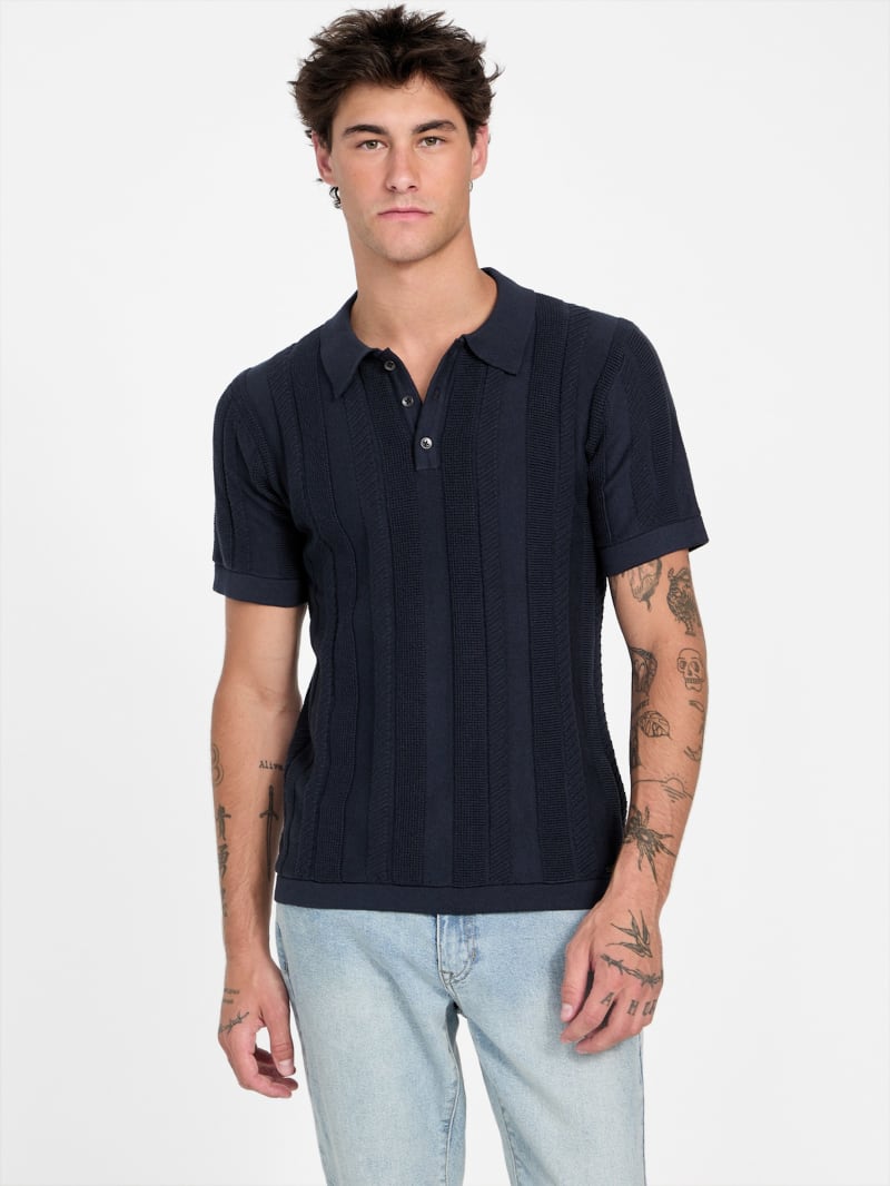 Eco Tico Sweater Polo | GUESS Factory