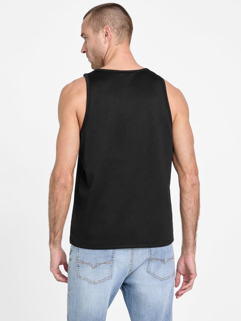 Vince Textured Logo Tank | GUESS Factory