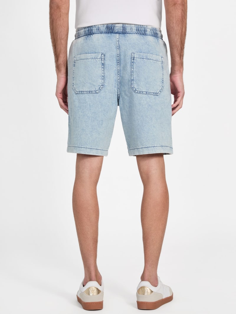 デニム・ジーパン IONSEOUL Cityboy widewide cago SHORTS JP5D0024 D-KROOSHORT-Z JOGGJEANS Man: Coloured shorts in Track Denim