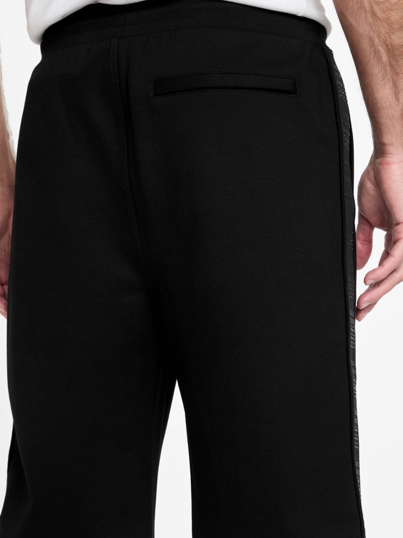 /美品お買い得/MENS LOGO ELASTIC SHORT PANTS XL 2025 Shorts for Men Side Split Solid Color Cut Out Short