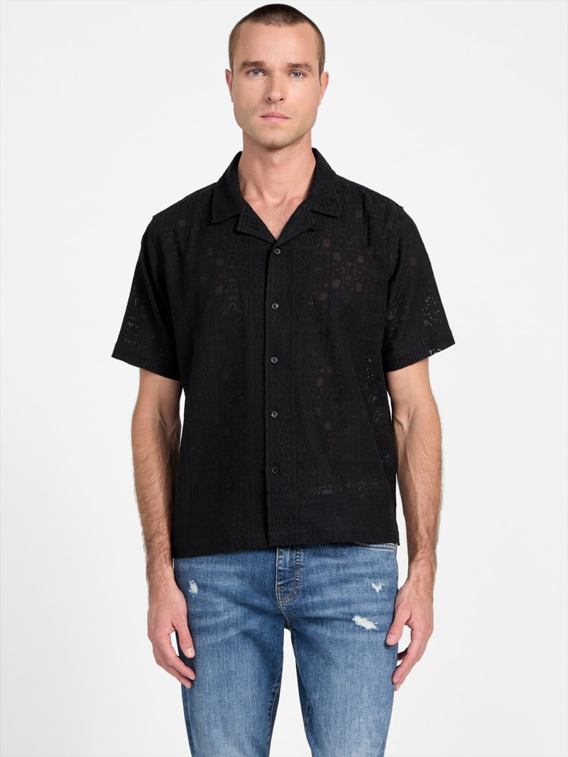 Bacari Short-Sleeve Shirt | GUESS Factory