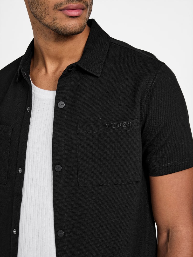 Giovanni Texture Shirt | GUESS Factory