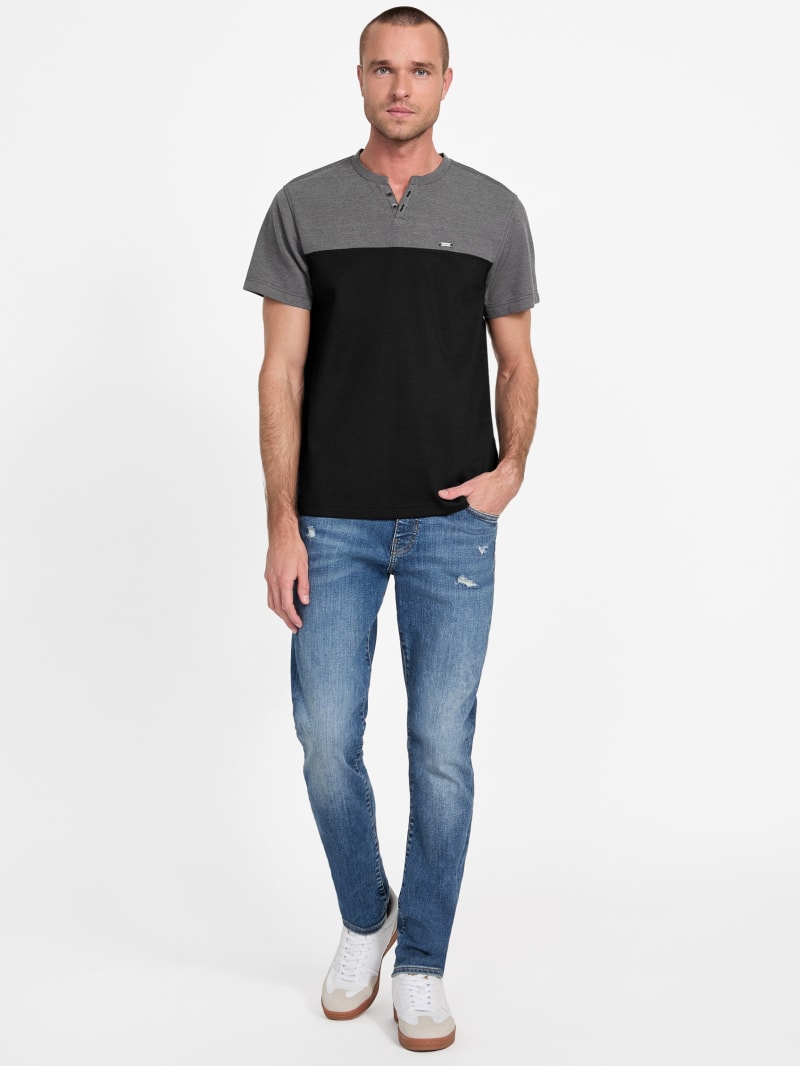 新品　echeveria チャコールグレー ウールTシャツ　サイズ1 ドライソフトワッフル Tシャツ 半袖