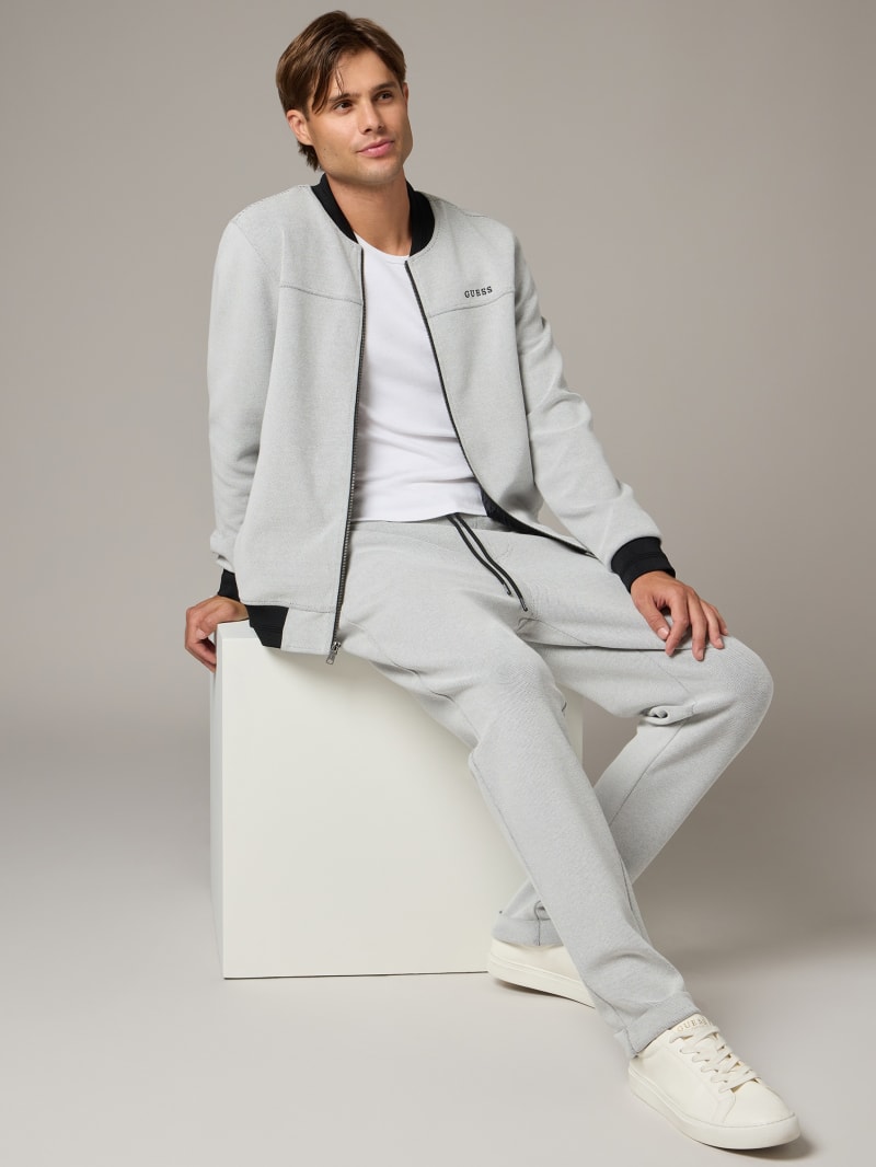 Giovanni Mock-Neck Flight Jacket | GUESS Factory