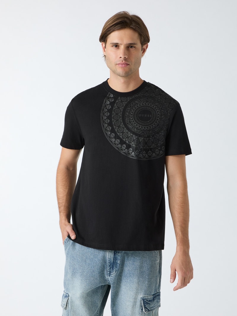 Trey Logo T-shirt | GUESS Factory