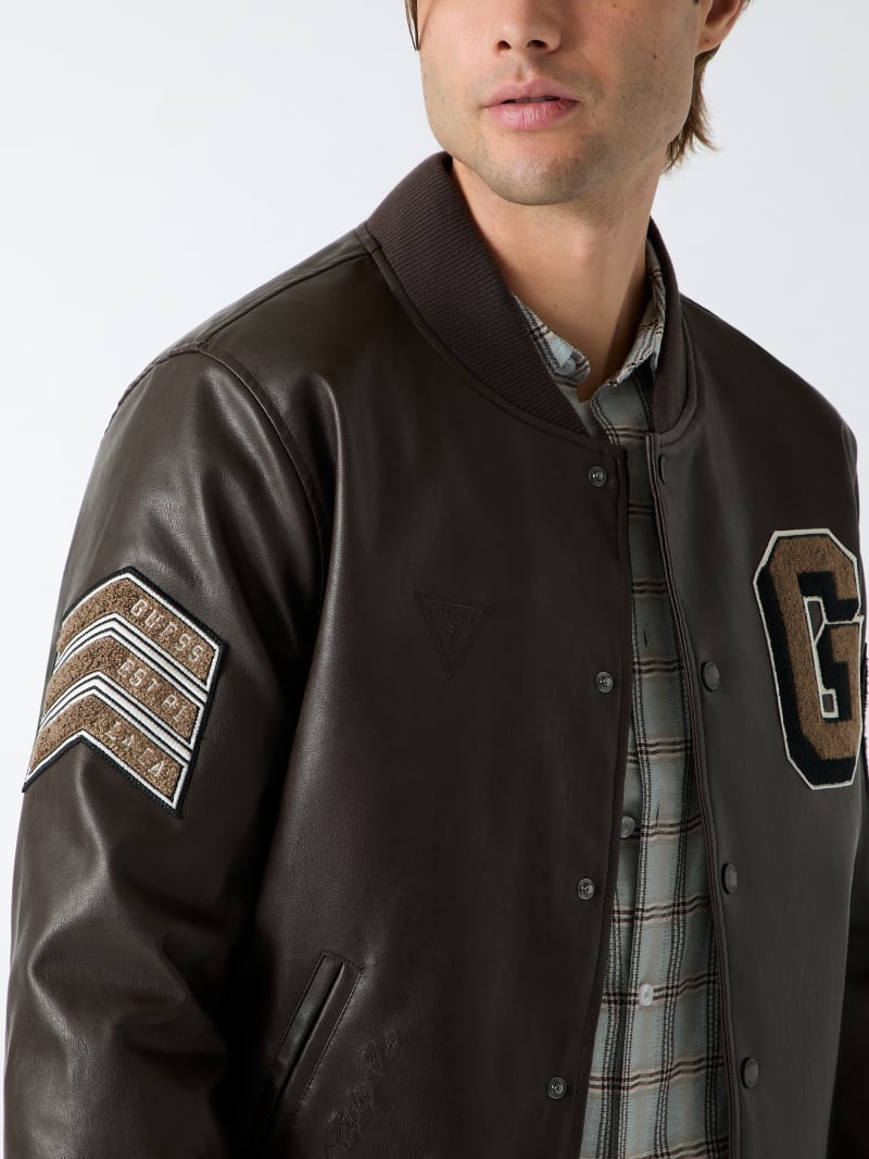 Lark Varsity Jacket | GUESS Factory