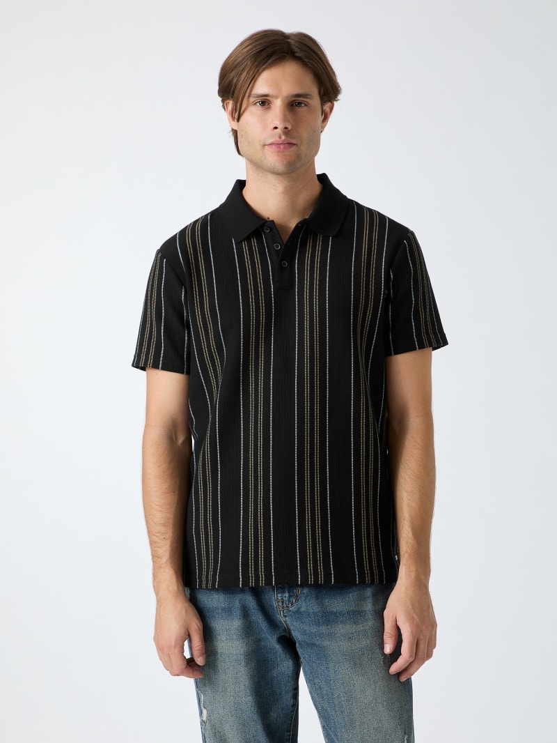 Osvaldo Knitted Polo | GUESS Factory