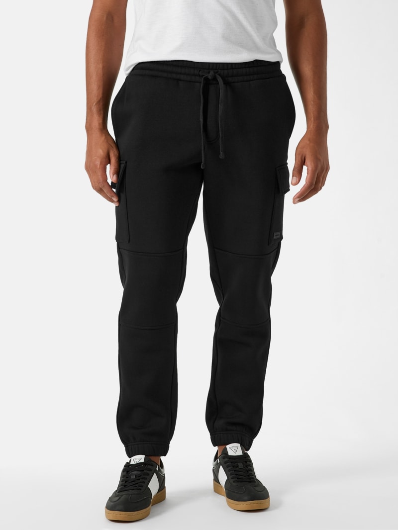 yu★★BRIEFING BIG BEAT CARGO … Joel Cargo Fleece Joggers | GUESS Factory