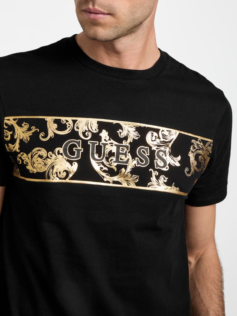 Elden Crewneck Tee | GUESS Factory