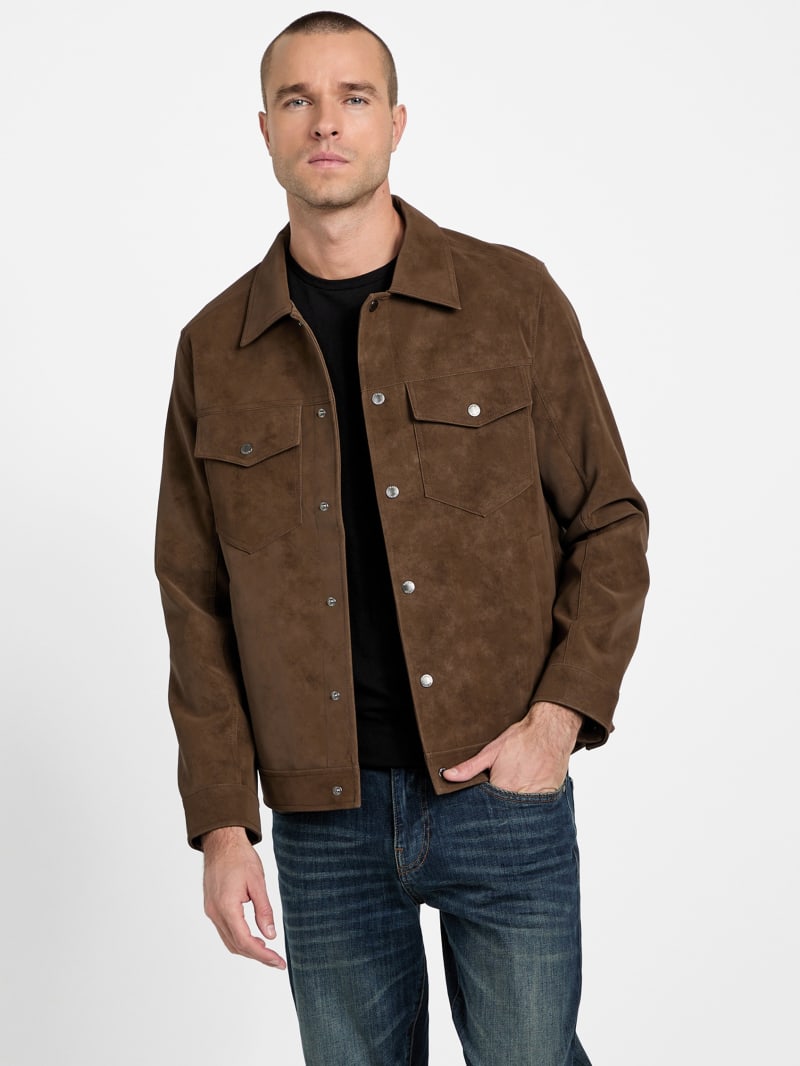 Douglas Trucker Jacket | GUESS Factory
