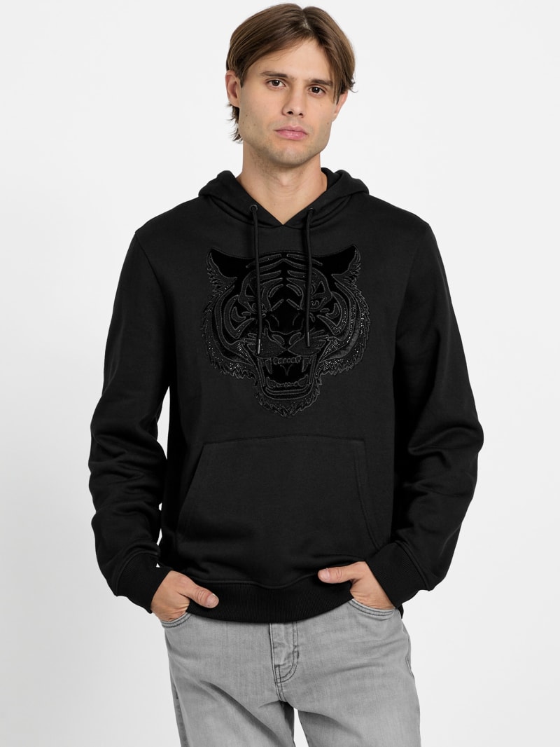 Emiliano Pullover Hoodie | GUESS Factory
