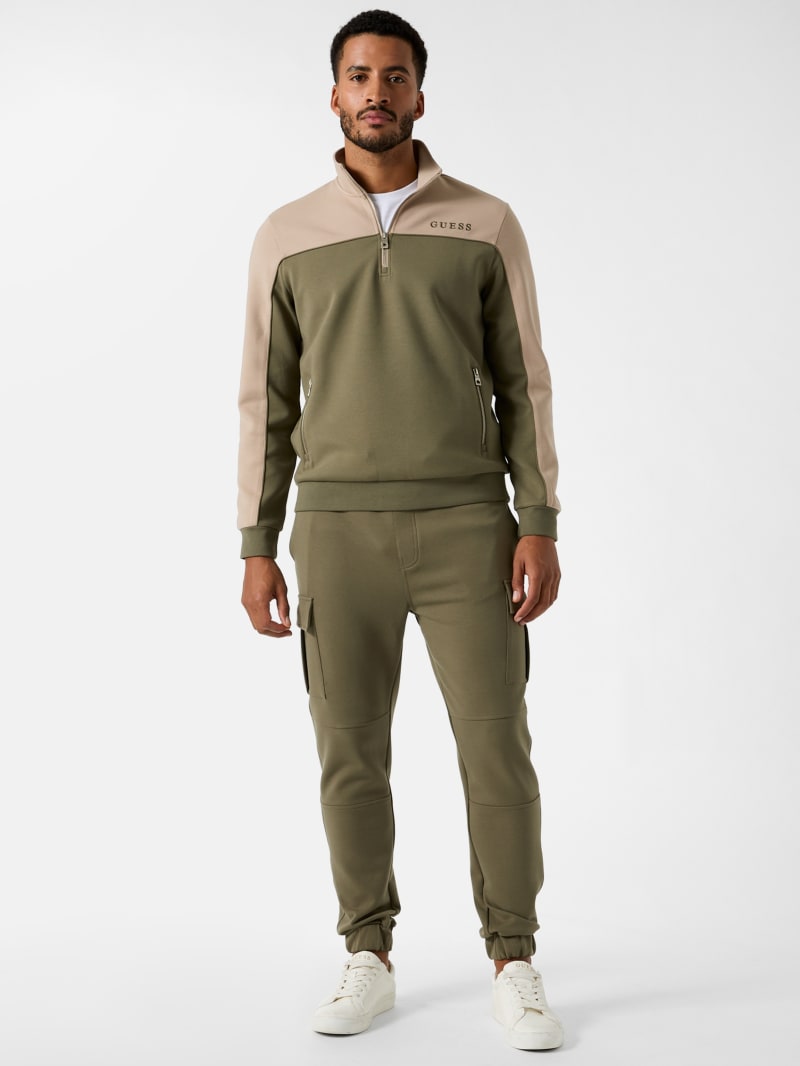 Alfonso Half-Zip Sweater | GUESS Factory