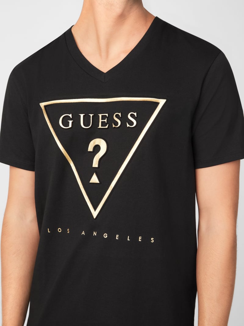Taft Embossed Logo Tee | GUESS Factory