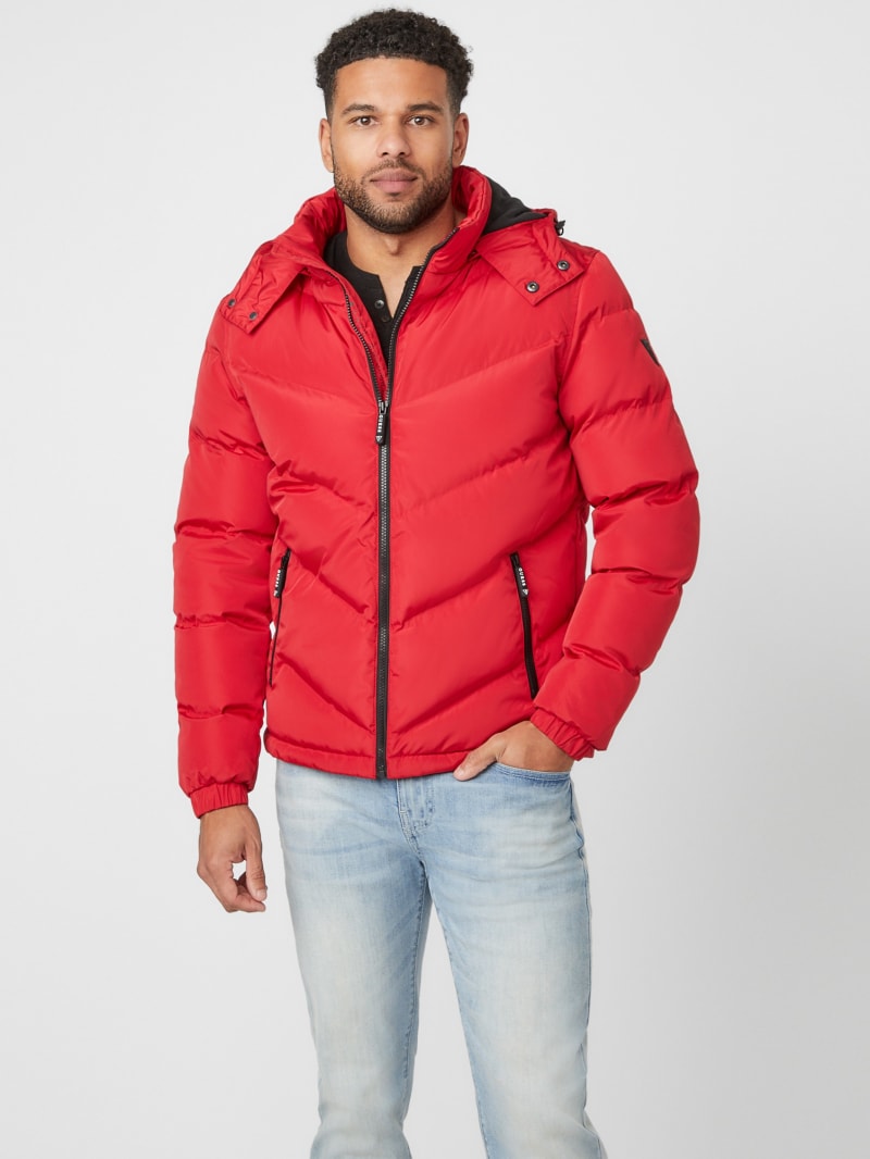 Chase logo puffer jacket Outlet