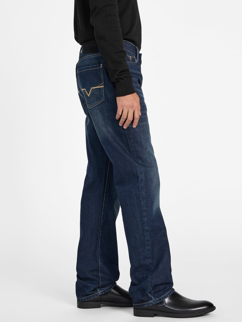 Delmar Slim Straight Jeans   GUESS Factory Ca