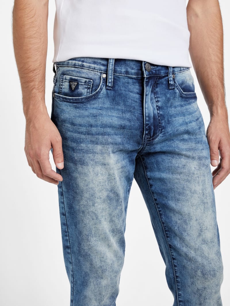 Eco Sammy Knit Modern Skinny Jeans | GUESS Factory Ca