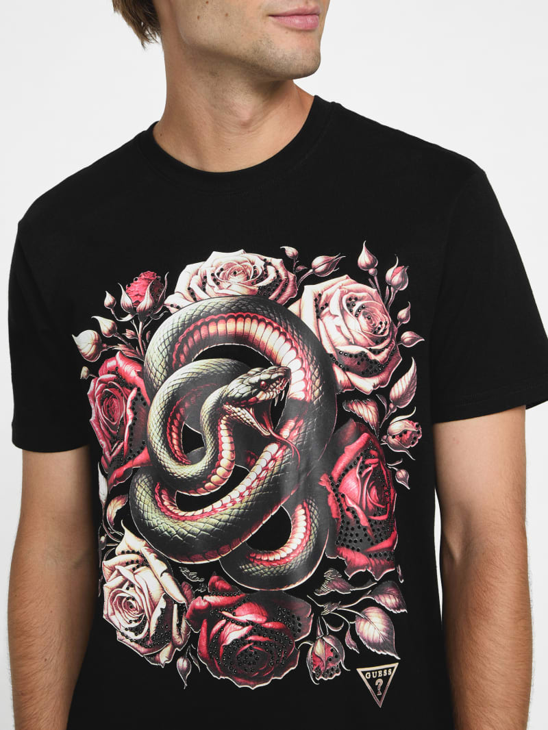Adder Snake Tee | GUESS Factory