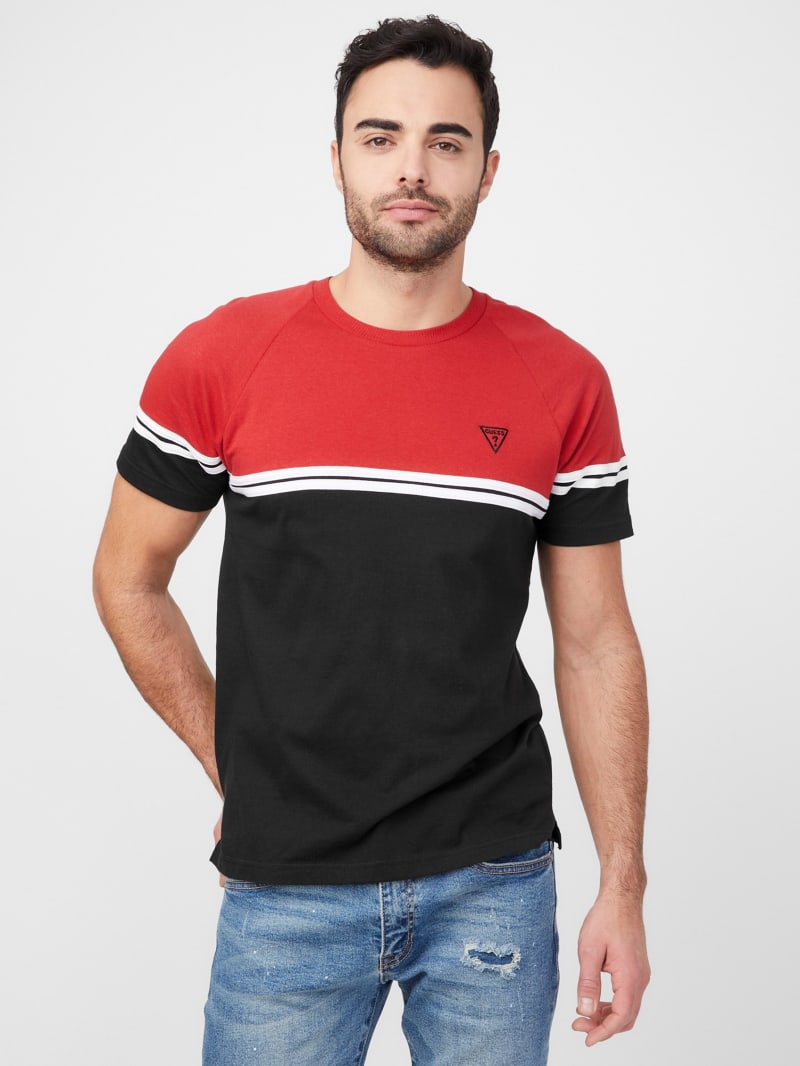 Eco Kido Color-Block Tee | GUESS Factory Ca