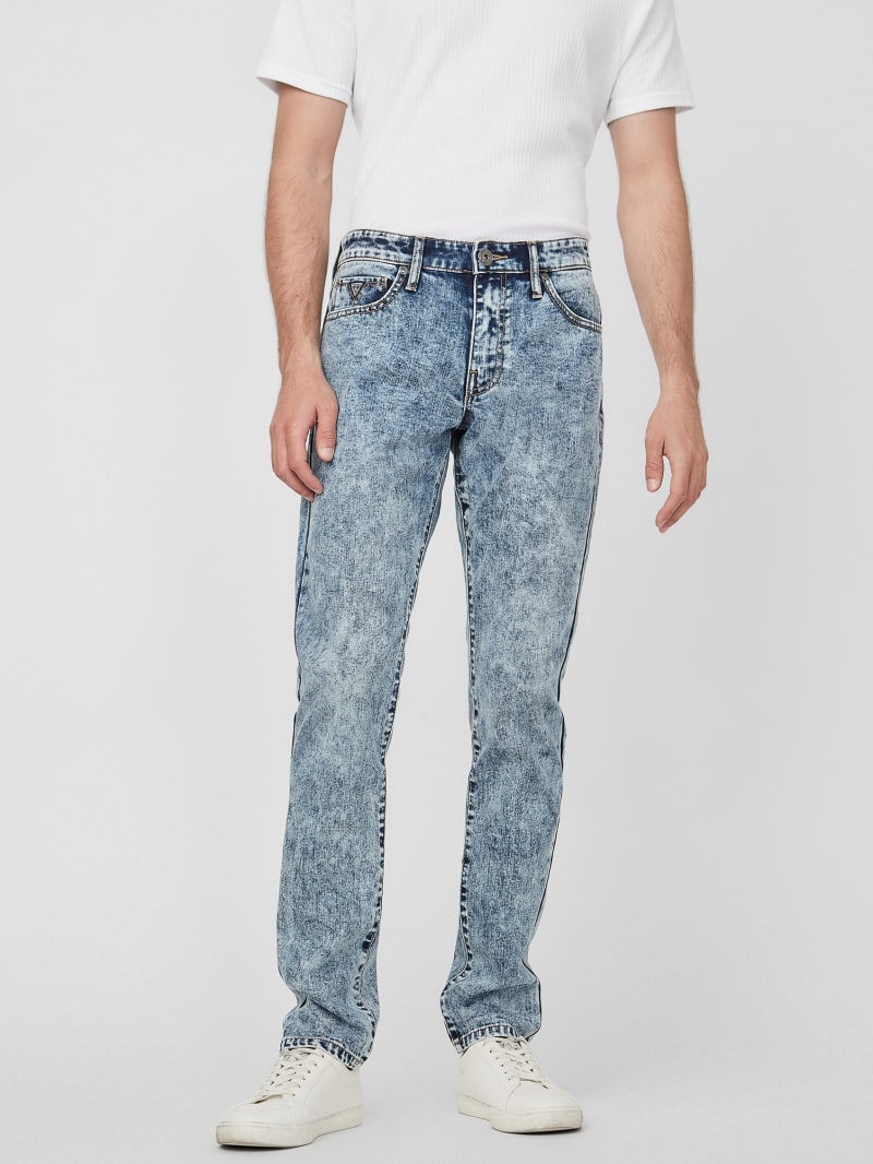 Guess stonewashed jeans hotsell