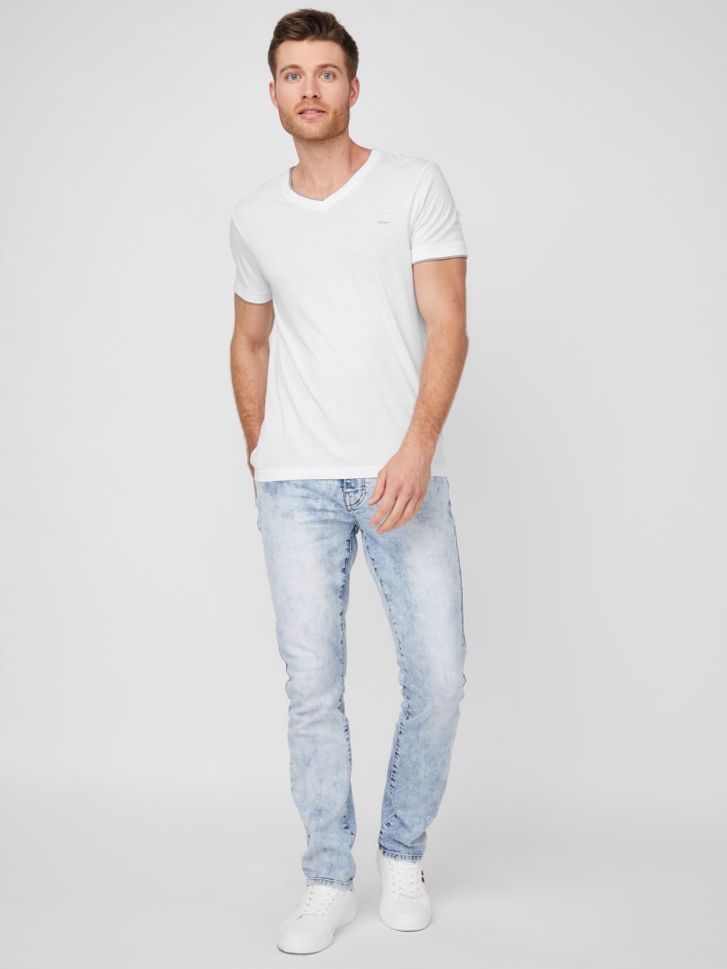 Guess slim tapered hot sale jeans