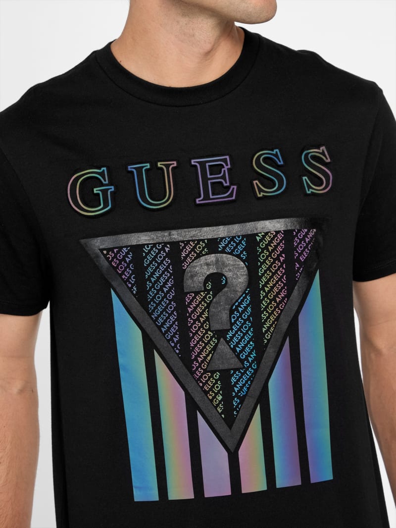 激安アウトレット通販 Tee Logo Iridescent Solmo | Factory GUESS 香水(女性用)