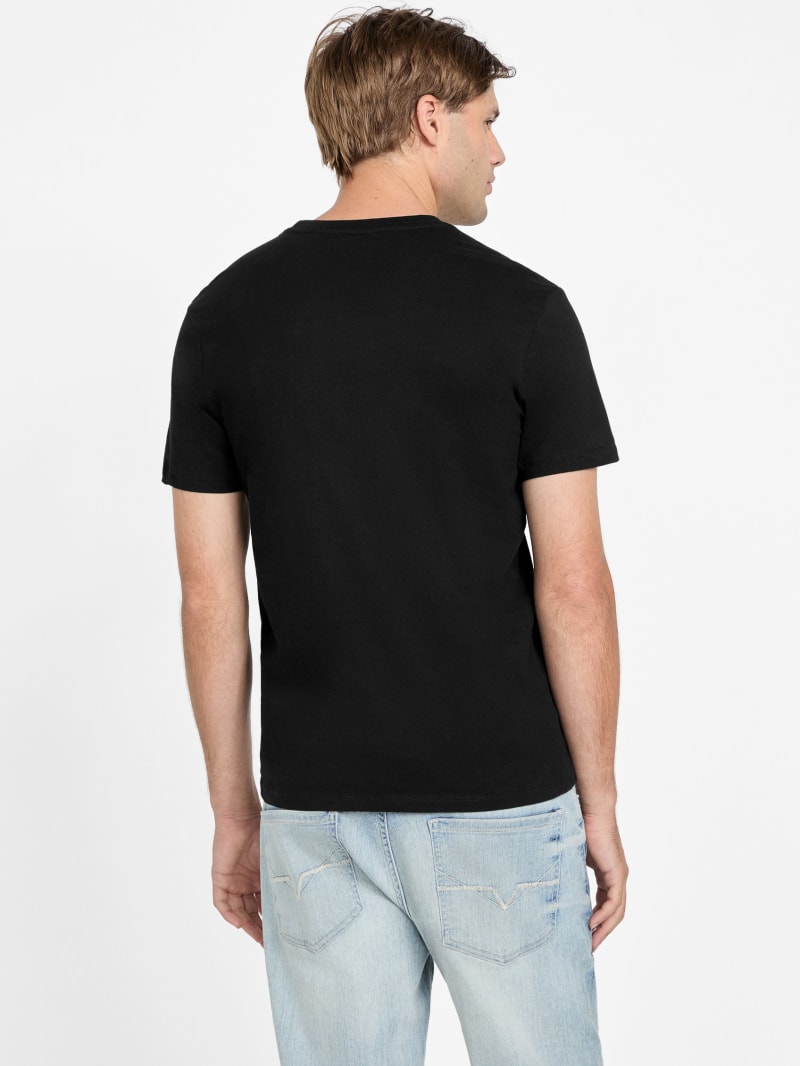 Thanny Reflective Logo Tee | GUESS Factory