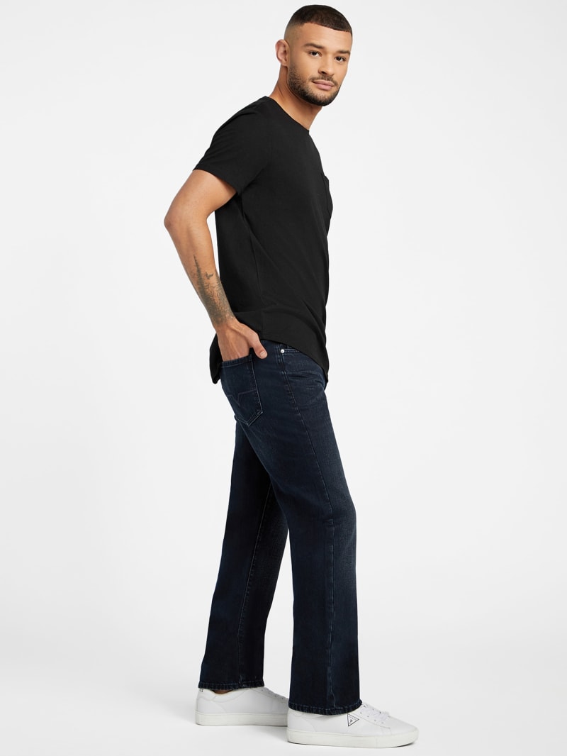 商品画像：Crescent Loose Fit Jeans | GUESS Factory 1