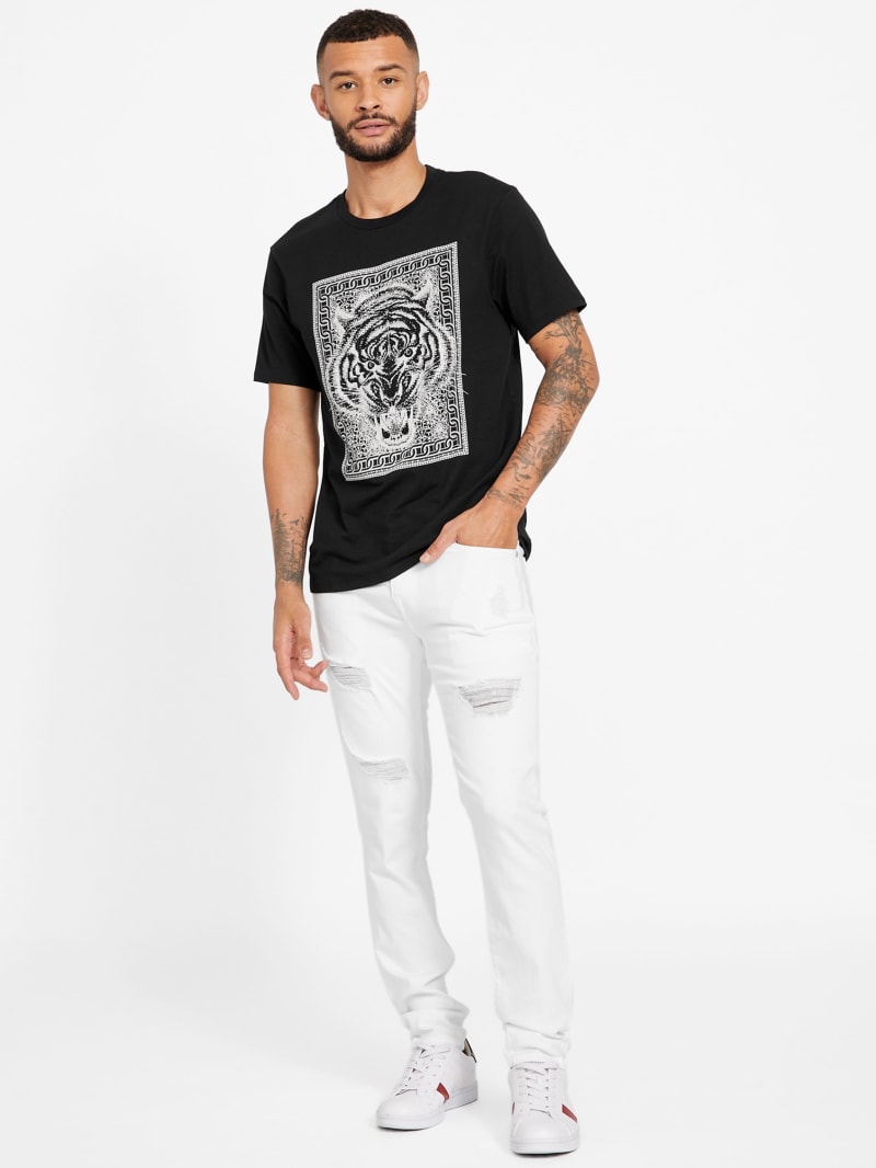 Eco Kobbs Crewneck Tee | GUESS Factory Ca