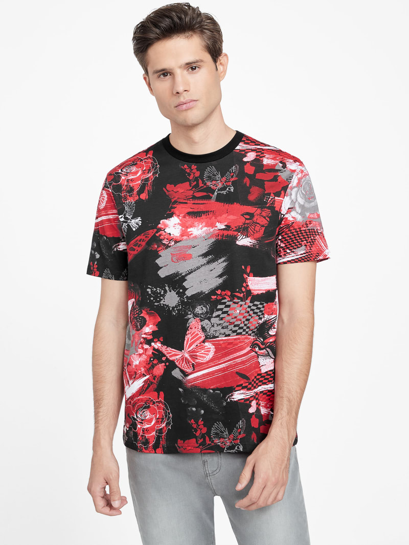 T shirt top guess outlet