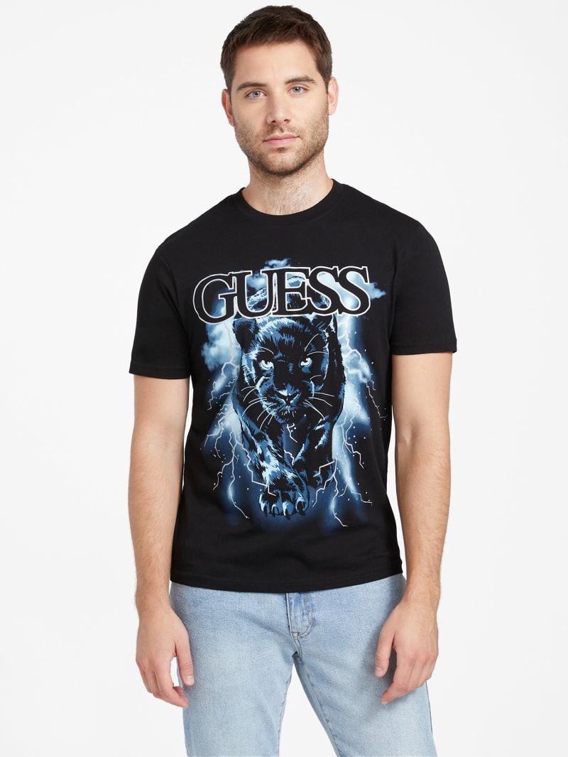 Fendrill Panther Graphic Tee | GUESS Factory
