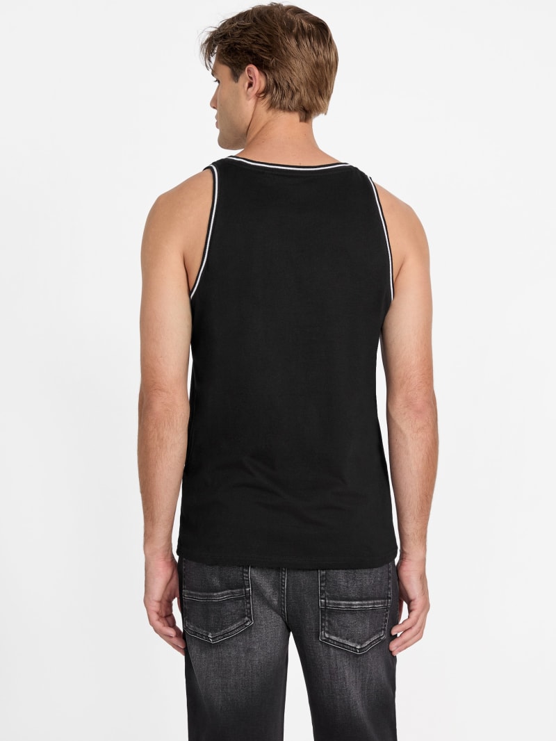 タグ付2枚セット CUP IN EMBROIDERY LOGO TANK TOP