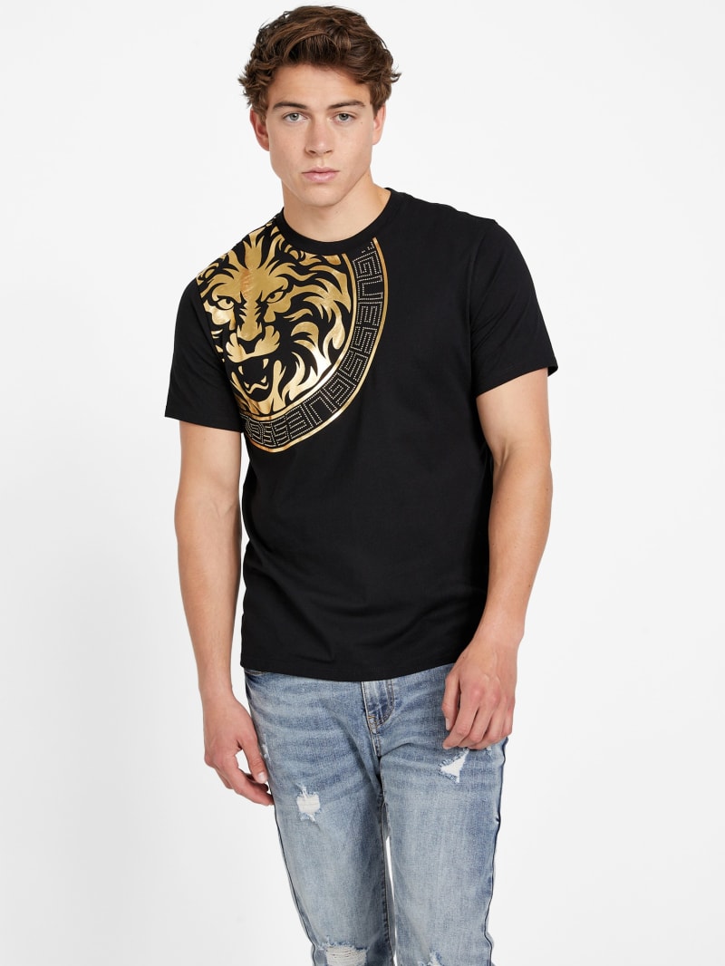 Eco Granter Lion Tee | GUESS Factory