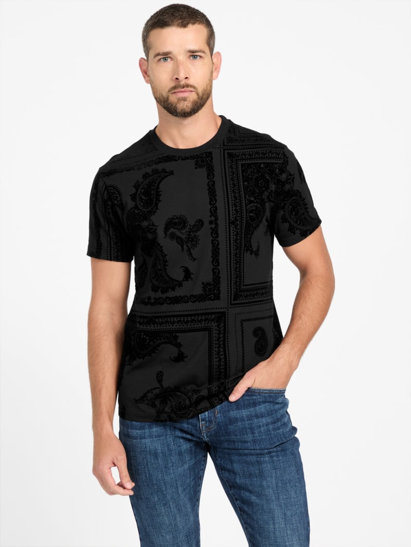 Seppy Crewneck Tee | GUESS Factory