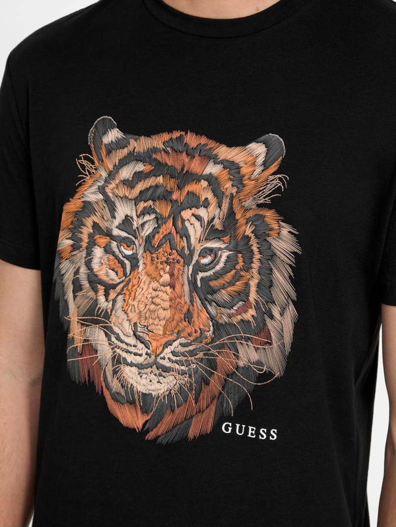 Eco Arlon Tiger Tee | GUESS Factory