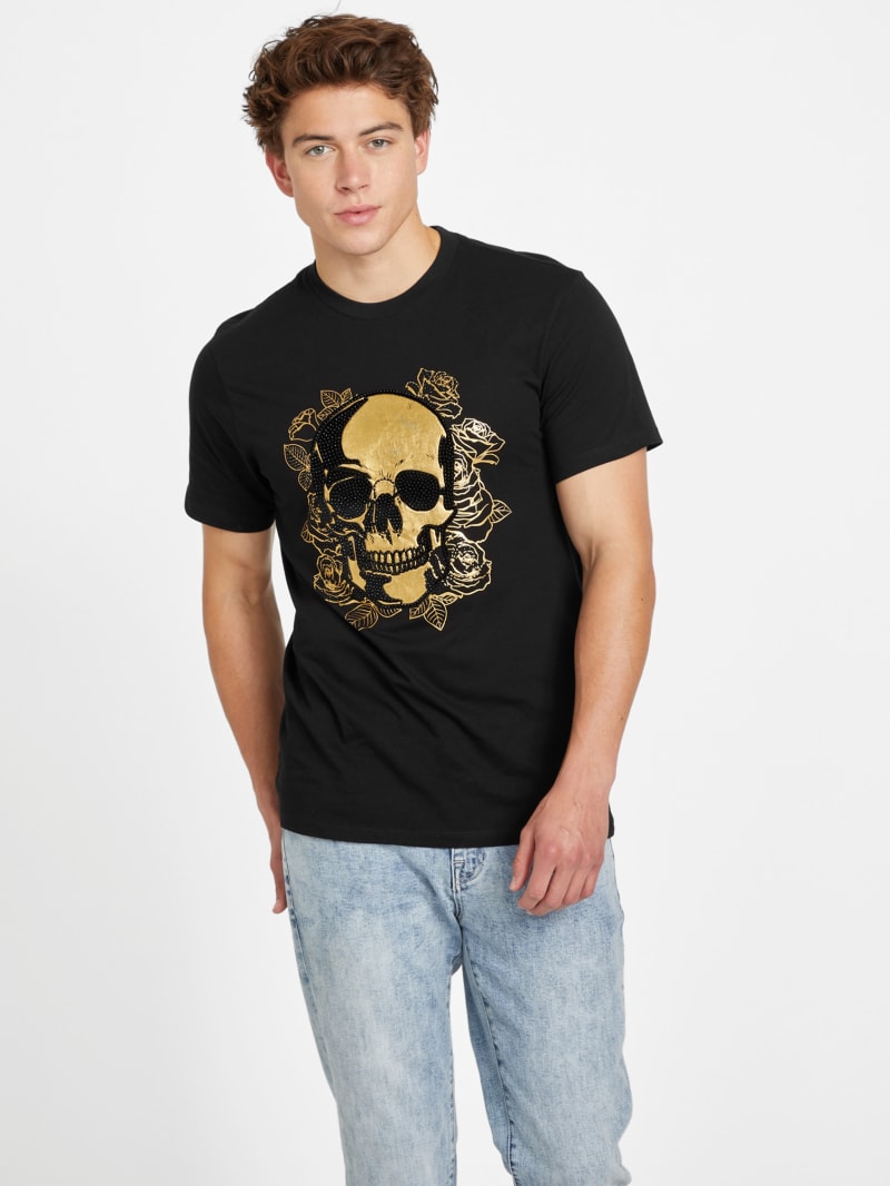 Guess skull shirt deals