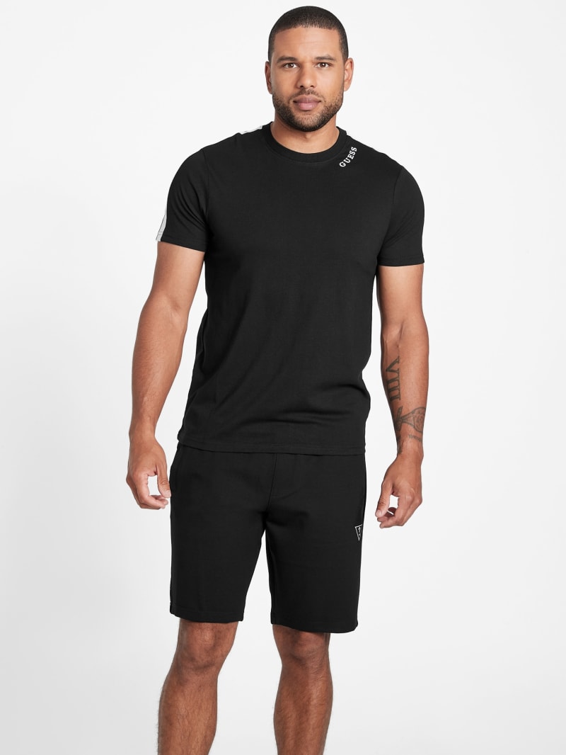 Joey Contrast Stripe Tee | GUESS Factory