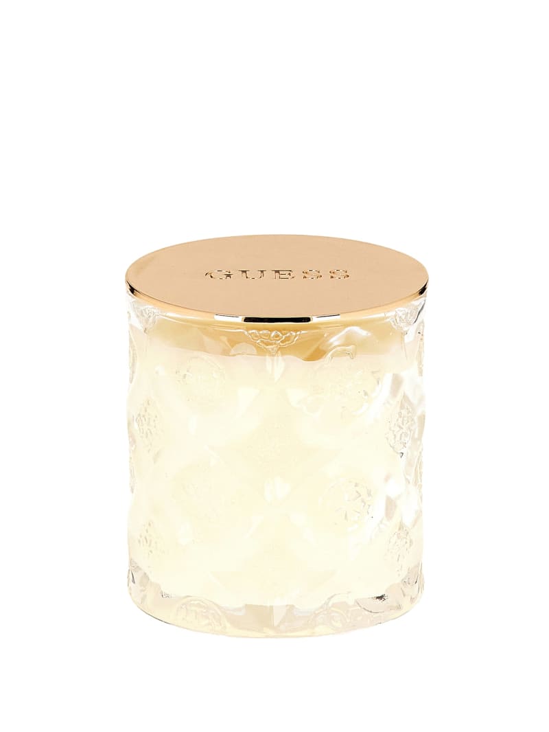 Diamond-Cut Peony Candle
