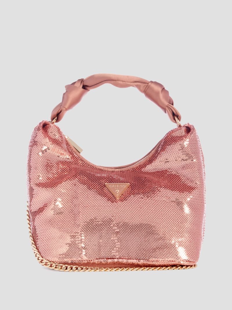 Velina Sequin Hobo Bag